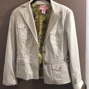 Bandolino khaki jacket